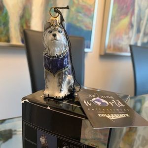 Joy To The World Univ of Washington Husky Ornament